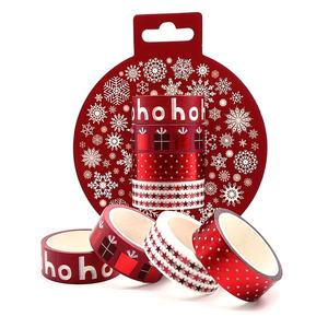 Cintas Adhesivas Decorativas Japonesas Washi, Transparentes, de Color Sólido, con Impresión Personalizada, Gran Venta - Product Image 3