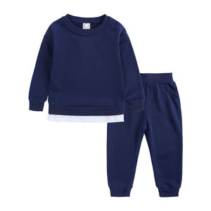 เสื้อผ้าเด็กขายส่ง ฤดูใบไม้ร่วง ปี 2026 ชุดเสื้อผ้าเด็กเล็ก ผ้าฝ้าย ชุดเด็กผู้ชาย เด็กผู้หญิง ชุดฤดูใบไม้ผลิ ฤดูใบไม้ร่วง ชุดเด็ก 2 ชิ้น - Product Image 5