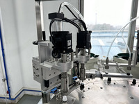 Machine rotative de remplissage et d'emballage de sacs à bec debout debout automatique pour petit jus liquide