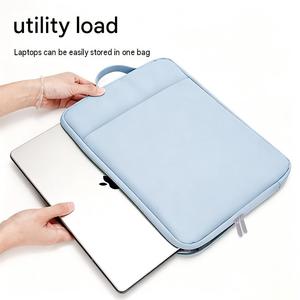 Maletín Vertical Impermeable para Portátil, Funda de Negocios, Bolsa de Transporte Oxford, con Asa, para Portátil de 15.6 Pulgadas, Maletín Delgado para Oficina - Product Image 5