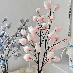 Arreglo de Flores Artificiales en Jarrón de Espuma, Alta Simulación, Decoraciones para el Hogar de Año Nuevo - Product Image 4