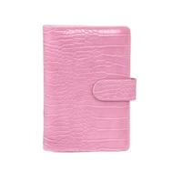 Bester Preis Neue PU-Krokodilmuster PU-Leder Notizbuch Planer Ringbuch-Einband