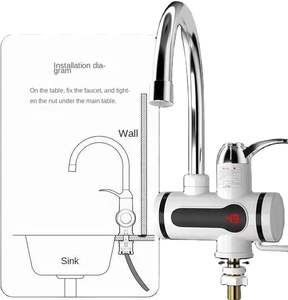 Grifo Calentador de Agua Eléctrico Instantáneo sin Tanque para Cocina, Grifo de Agua Caliente Instantánea - Product Image 6