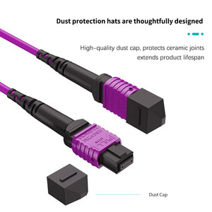 Câble de <span class=keywords><strong>Fibre</strong></span> Optique Multimode OM4 Longue Portée de 30 Mètres Offrant des Performances de Transmission Supérieures et une Bande Passante Plus Large que la <span class=keywords><strong>Fibre</strong></span> OM3 - Product Image 1