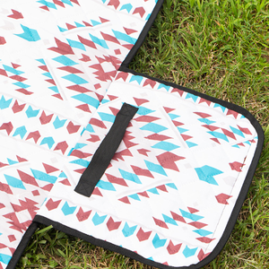 Grande couverture de pique-nique imperméable matelassée à surface douce, tapis multifonctionnel pour la plage, la pelouse, le camping, les voyages, les parcs - Product Image 4