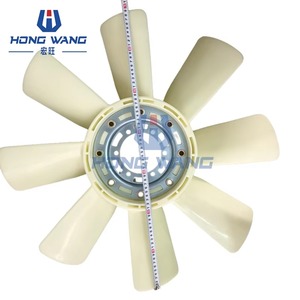 Ventilateur de refroidissement de moteur d'échappement efficace pour pièces de rechange d'excavatrice, garantie 1 an pour 6D24 - Product Image 1
