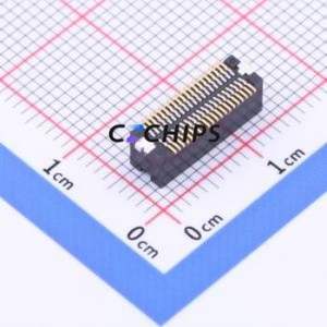 DF12NB(5.0)-40DP-0.5V(51) Board-to-Board & Backplane Connector SMD,P=0.5mm Connector 0.5mm Vertical Mount 2 300mA - Product Image 2