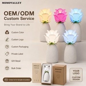 Lampe de table décorative en forme de <span class=keywords><strong>rose</strong></span>, couleur au choix, à piles, pour les acheteurs de fournitures de vente au détail pour les magasins de style de vie - Product Image 4