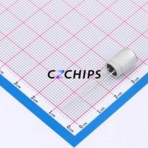 Condensateur solide ST477M016F1150, composant traversant (THT), D8xL11.5mm 470uF 20% 16V 1.6A100kHz - Product Image 2