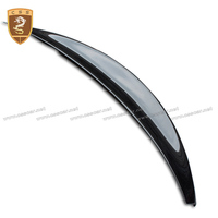 Becquet arrière noir en fibre de carbone style HK, haute qualité, pour voiture de type ad a6 c7, collection 2013-2017