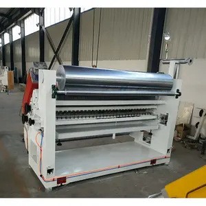 Corrugated cardboard production line machine/flute manufacturing single facer machine