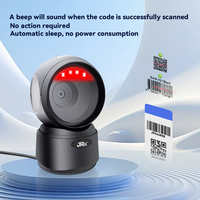 Lecteur de codes-barres de bureau JR T27H, scanner de codes QR 2D1D filaire, scanner de codes-barres USB filaire en stock
