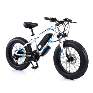 Bicicleta Eléctrica de Montaña con Llantas Gruesas de 350W 36V 20 Pulgadas, de Acero con Alto Contenido de Carbono, para Adultos, AKZ-EFT90051-mangshe, Venta al Por Mayor - Product Image 2