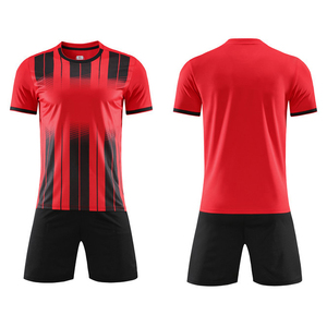 Maillot de football de sport respirant en polyester à impression personnalisée pour hommes, ensembles d'uniformes de football, ensemble de maillot de combinaison de football - Product Image 1