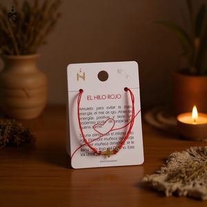 El Hilo Rojo, Amuleto de Cruz de Acero Inoxidable, Hilo Rojo de Protección, Amuleto de Buena Suerte Hecho a Mano, Colgante Unisex de Moda - Product Image 3