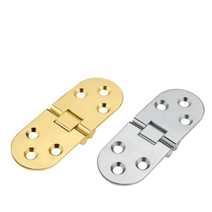 Charnière pliante en alliage de zinc doré à 180 degrés pour machines à coudre et meubles, finition brillante or, pour machine à coudre et cuisine - Product Image 2