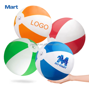 Mart Nhựa Bóng Cho Bãi Biển PVC 3 Màu Sắc Bãi Biển Quả Bóng Trong Số Lượng Lớn Tùy Chỉnh Bãi Biển Quả Bóng Với Logo - Product Image 1