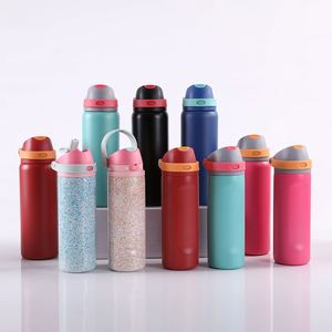 Botella de Agua Deportiva Portátil de Gran Capacidad con Aislamiento de Acero Inoxidable 304, Tapa Abatible, para Hombres y Mujeres - Product Image 1