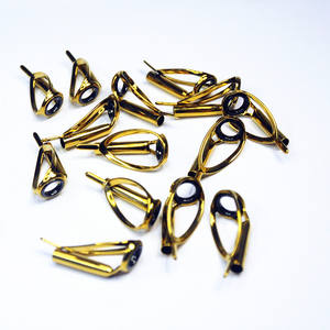 HB <span class=keywords><strong>Golden</strong></span> Acier Inoxydable Robuste et Écologique à Deux Pieds avec Anneau de Guidage Magnétique et Tige d'Ancre Enveloppée pour Lac et Rivière - Product Image 6