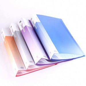 Factory Direct Sales Stock Custom Logo Printable PP Office <b>Storage</b> Presentation <b>Book</b> A4 Transparent Wholesale Display <b>Book</b> - Product Image 3