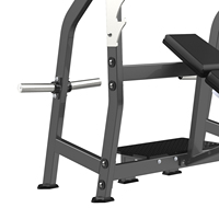 Banc inclinable Olympien en acier inoxydable pour équipement de fitness commercial, clubs de musculation et exercices sportifs