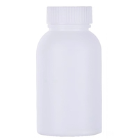 Flacon en plastique HDPE blanc de 20 ml à 200 ml pour capsules de vitamines, pilules, médicaments, avec bouchon sécurité enfant
