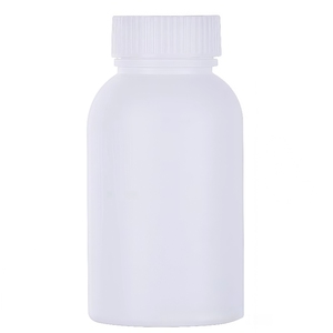 Flacon en plastique HDPE blanc de 20 ml à 200 ml pour capsules de vitamines, pilules, médicaments, avec <span class=keywords><strong>bouchon</strong></span> sécurité enfant - Product Image 5