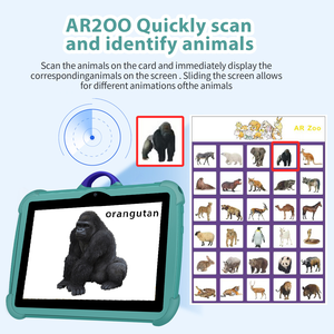 Tableta Educativa para Niños, Tableta Android con WiFi de Pulgadas, Funda Protectora con Soporte, <span class=keywords><strong>Google</strong></span> Play, Verde - Product Image 4