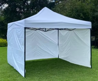 Tentes de réception robustes pour l'extérieur, 3*4,5 mètres, en tissu Oxford, imperméables, anti-UV, toutes saisons, auvent pliable carré