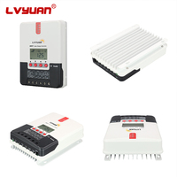 Contrôleur de charge de système d'énergie solaire LVYUAN, contrôleur de charge solaire MPPT, cour extérieure, télécommande, contrôleur de charge solaire MPPT