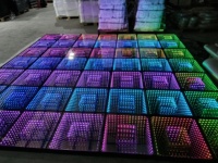 Club de mariage KTV Bars' 84pcs LED 3D Miroir Dance Floor Matrix Light pour Hôtel DJ Bar