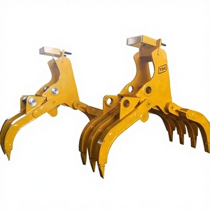 Grappin mécanique TDC efficace pour excavatrice - Conçu pour les tâches de manutention de grumes et de roches sur mini-excavatrices - Product Image 3