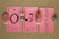 Cartes de tarot personnalisées, petit MOQ, livraison rapide, impression couleur, logo personnalisé, jeux de tarot oracle pour les petites entreprises