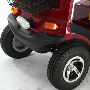 Full Size <strong>Foldable</strong> Electric <strong>Mobility</strong> Cabin <strong>Scooter</strong> with Detachable Canopy Windscreen - Product Image 4