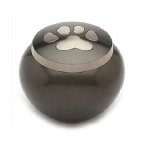 Urna de cremación de aluminio para adultos de primera calidad Acabado de mármol Estilo americano Calidad Cenizas humanas Entierro Almacenamiento conmemorativo Suministros funerarios - Product Image 4