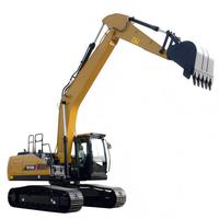Excavadora de cadenas SY215C de 21500 kg y 118 kW con cucharón de 0.93 m³, certificación CE y altura máxima de excavación de 9600 mm