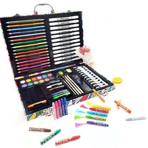 Набор цветных карандашей с изображением героев мультфильмов, деревянная коробка, набор для рисования