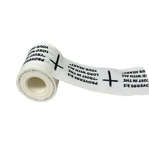 Çinko oksit spor bilekliği dini İncil futbol beyzbol jimnastik boks ilk yardım yaralanması için ters bilek bandı Wrap - Product Image 3