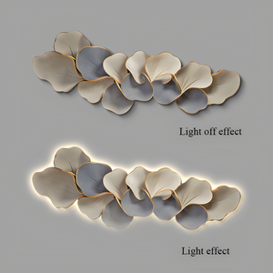 Yaratıcı çin oturma odası duvar sanatı ev dekor boyama kanepe arka plan duvar LED Glow kristal porselen boyama - Product Image 2