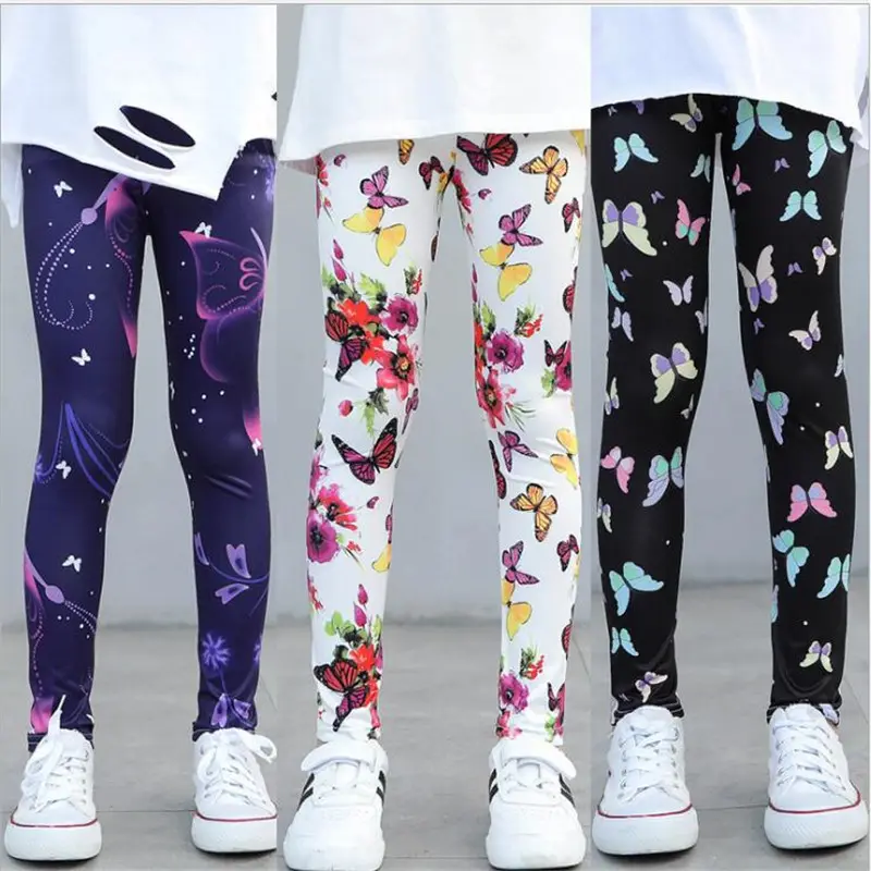 Leggings pour enfants de 3 à 8 ans, pantalons moulants pour petites filles, nouvelle collection 2023, vente en gros