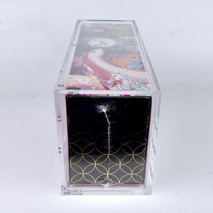Benutzer definierte Poke Mon Poncho Pikachu <span class=keywords><strong>Promo</strong></span>/Kanazawa Box Acryl Vitrine Starker Magnet deckel - Product Image 3