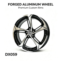 Jantes en alliage forgées par flux 5X100 18X8 CB 73.1 pour Toyota Corolla RAV4 Subaru Impreza Forester Outback Mazda 3 CX-5 Scion TC