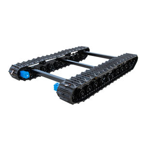 Hobbypioneer — châssis de chenilles à moteur hydraulique, base en caoutchouc pour véhicules agricoles, ybs-330230 - Product Image 1