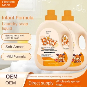 Detergente Ecológico Multiusos para Ropa de Bebé, 2 kg, Sin Fluorescentes, Limpio y <span class=keywords><strong>Suave</strong></span>, Jabón Especial para Niños, <span class=keywords><strong>Lavado</strong></span> a Máquina - Product Image 3