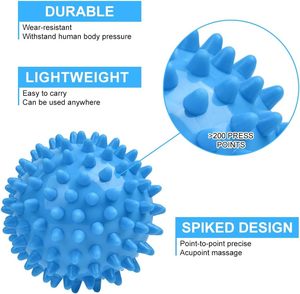 Bolas de masaje puntiagudas para pies, espalda, manos, fascitis plantar, ejercicio, masajeador de punto Tigger Neuro-<span class=keywords><strong>Balance</strong></span> - Product Image 5