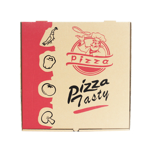 Confezionamento ecologico della pizza per gastronomie e bakerie packaging personalizzato per la consegna del cono della pizza in goffratura scatola ondulata - Product Image 2