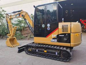 Alta Performance Usado Cat 305.5ECR 306D 307E 308E 5 ton 6 ton <span class=keywords><strong>8</strong></span> ton Mini Escavadeira com Almofadas De Borracha - Product Image 4