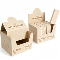 Maßgefertigte Robuste Biologisch Abbaubare Karton-Snack-Displaybox-Sets mit Lebendiger Farbdruckverpackung für Supermarkt-Kiosk und Einzelhandel