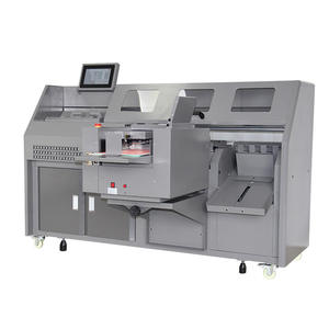 Máquina de encuadernación de pegamento inalámbrica completamente automática G470 Cubierta de <span class=keywords><strong>libro</strong></span> completamente inteligente Equipo de encuadernación de pegamento del fabricante Siemens - Product Image 1