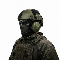 Casque tactique anti-bruit personnalisé, protège-oreilles de sécurité, protection auditive pour la chasse, protège-oreilles montés sur casque